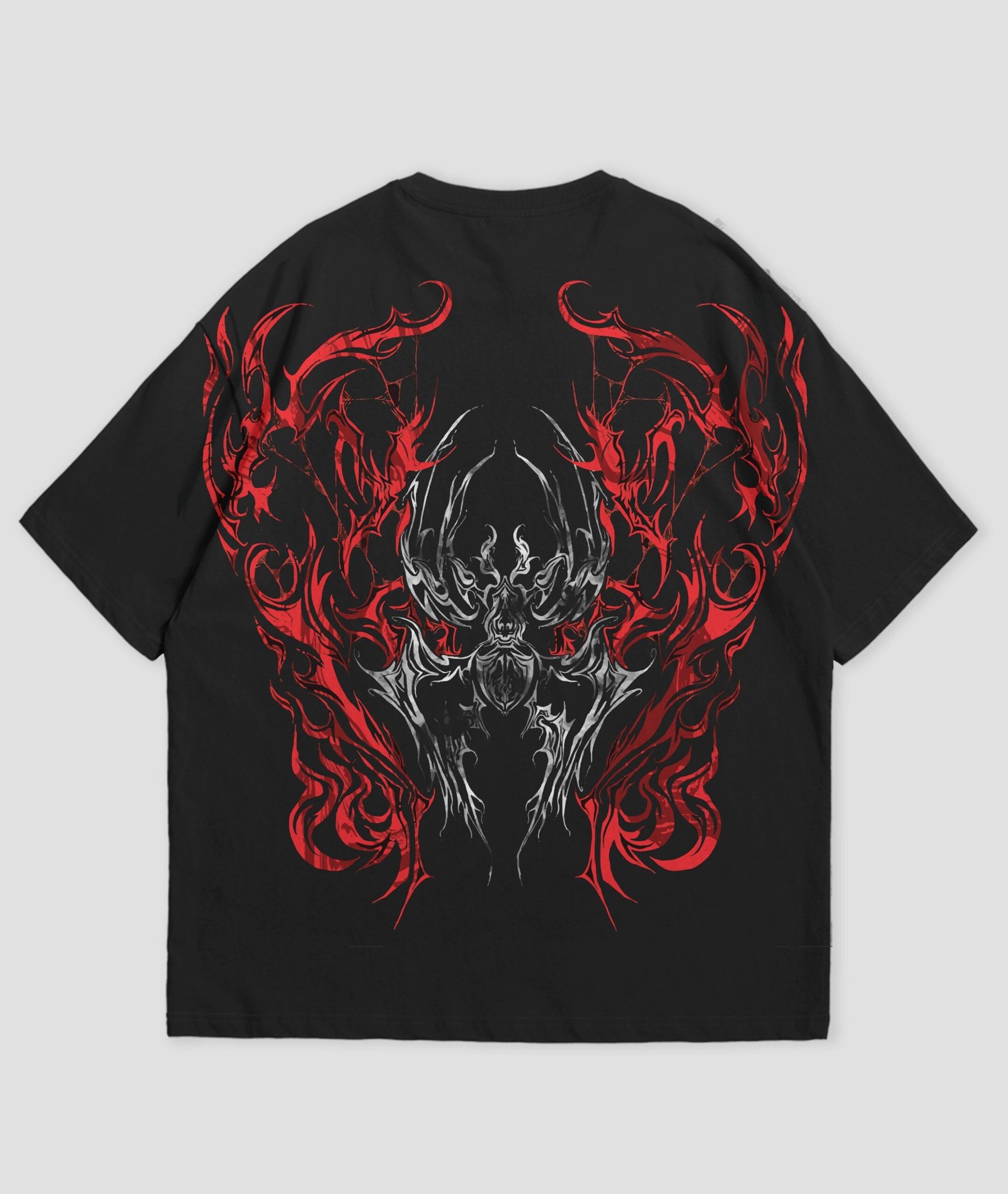 Bloody Spider Oversize Tee 🕷️🔥